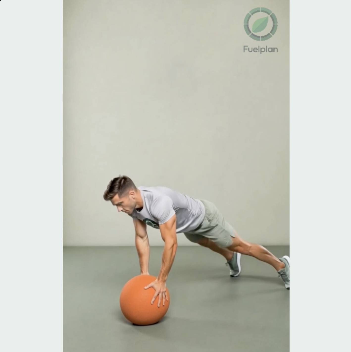 Burpee To Med Ball Slam demonstration