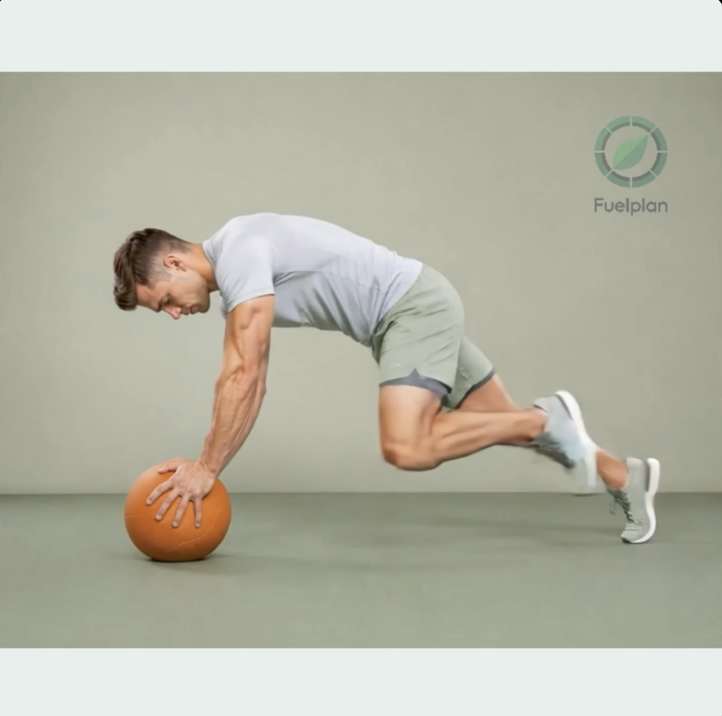 Medicine Ball Mountain Climber demonstration