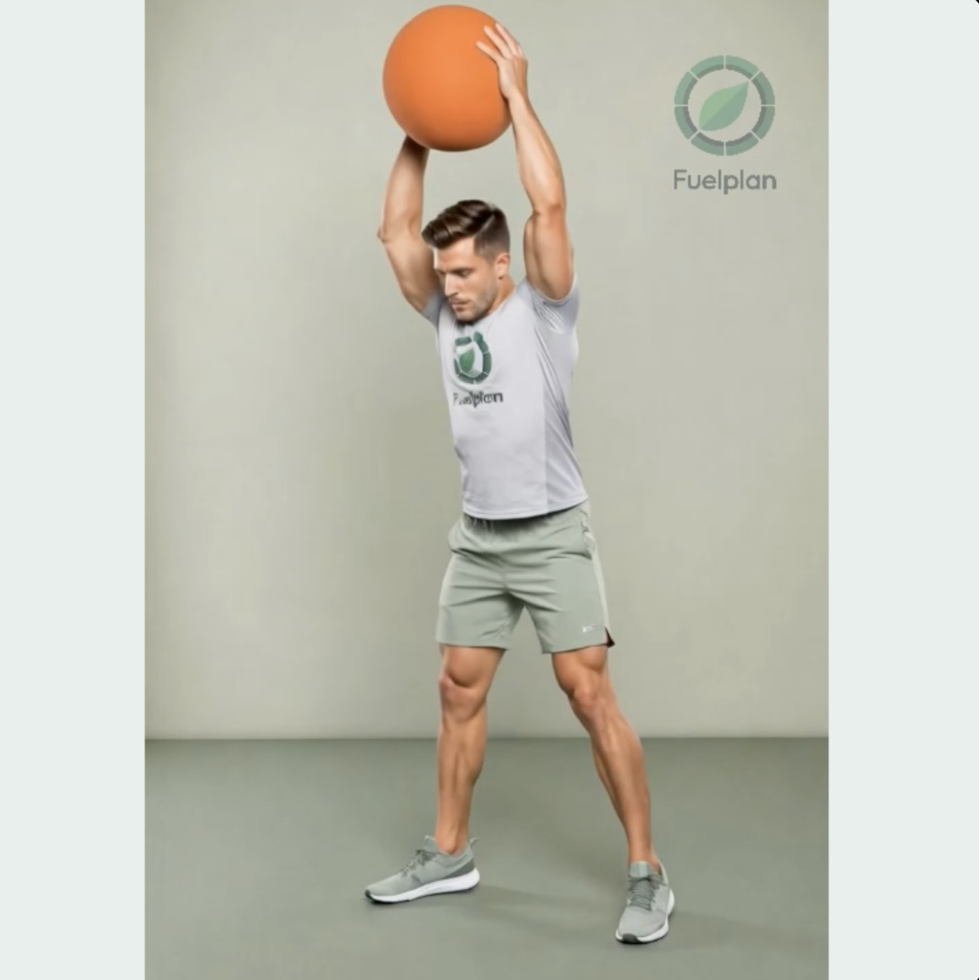Overhead Slam To Burpee demonstration