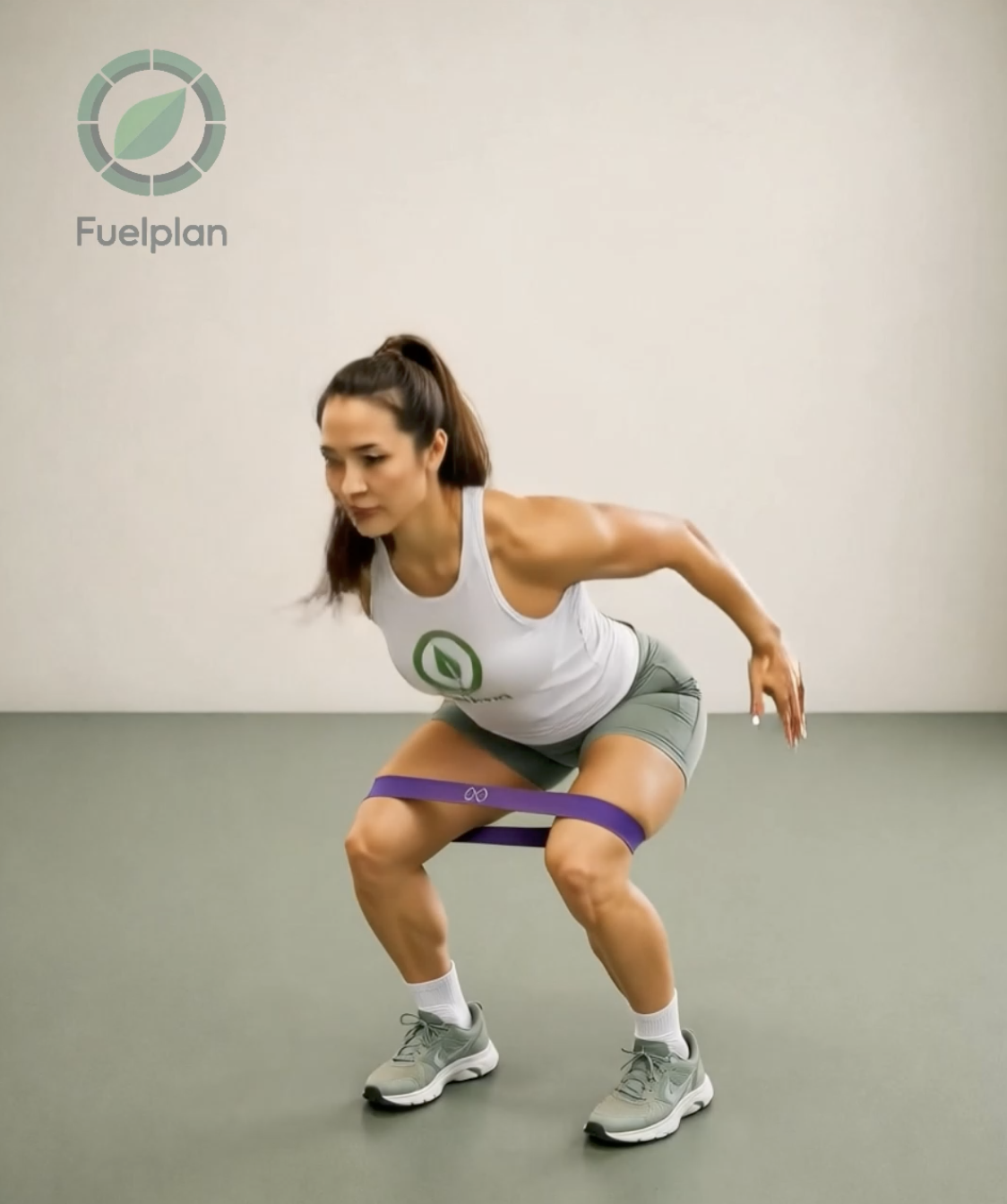 Banded Squat Jumps demonstration