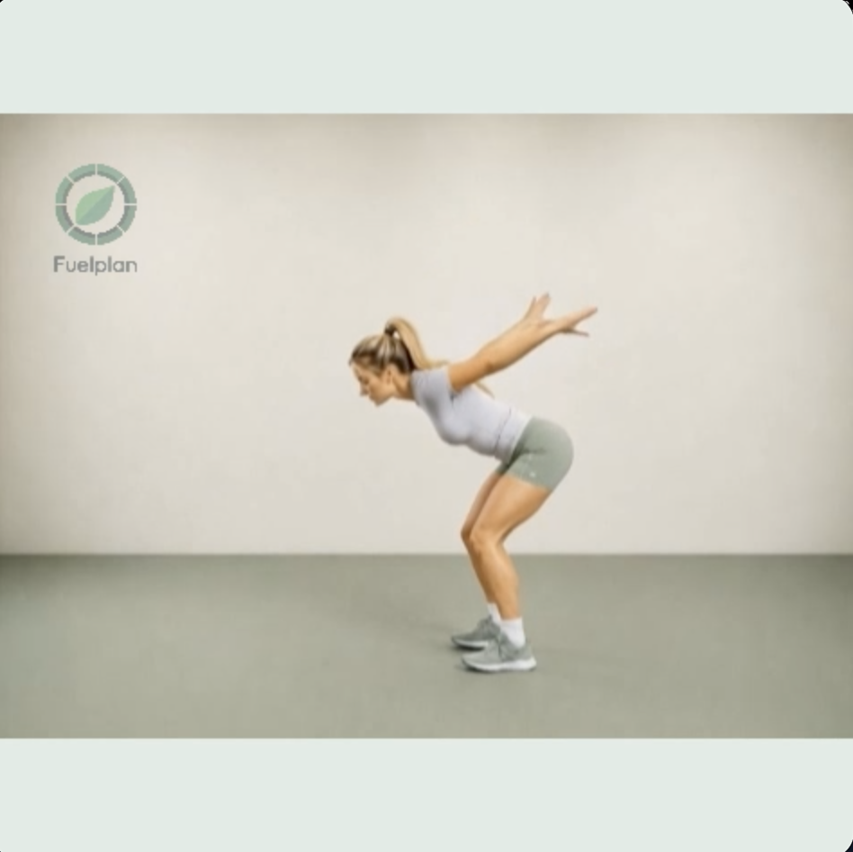 Broad Jump to Backpedal demonstration