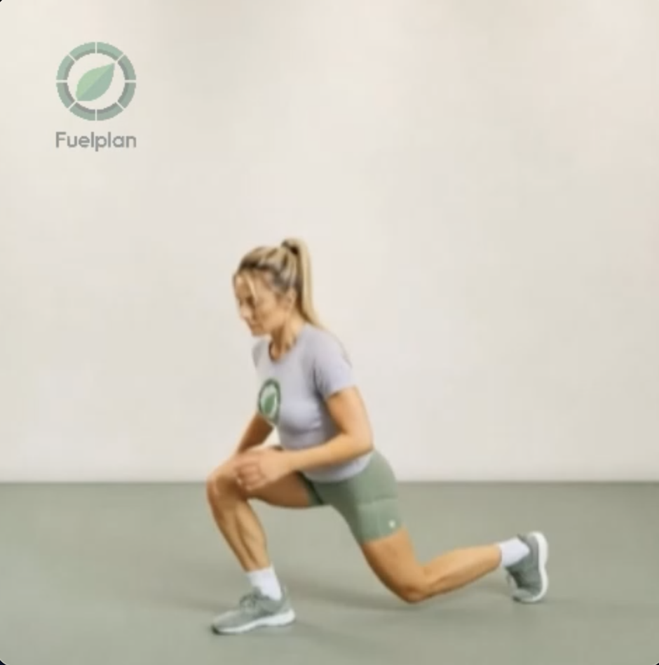 Plyo Jumping Lunges demonstration