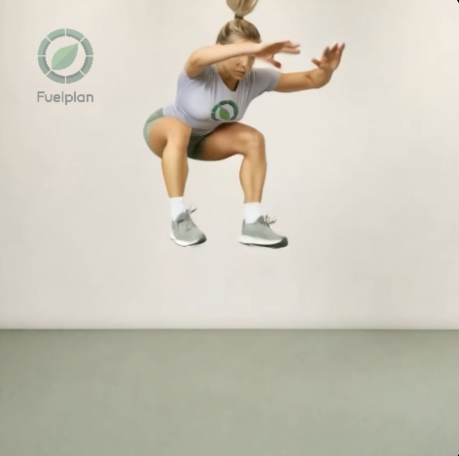 Tuck Jump Burpee demonstration