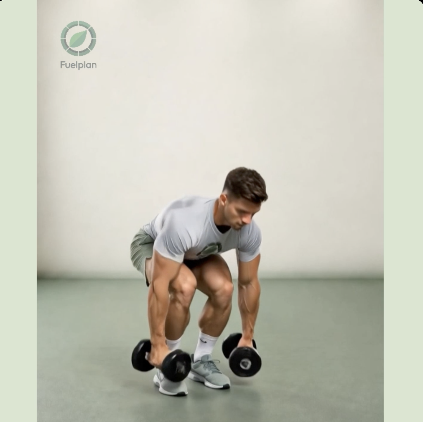 Dumbbell Burpees demonstration