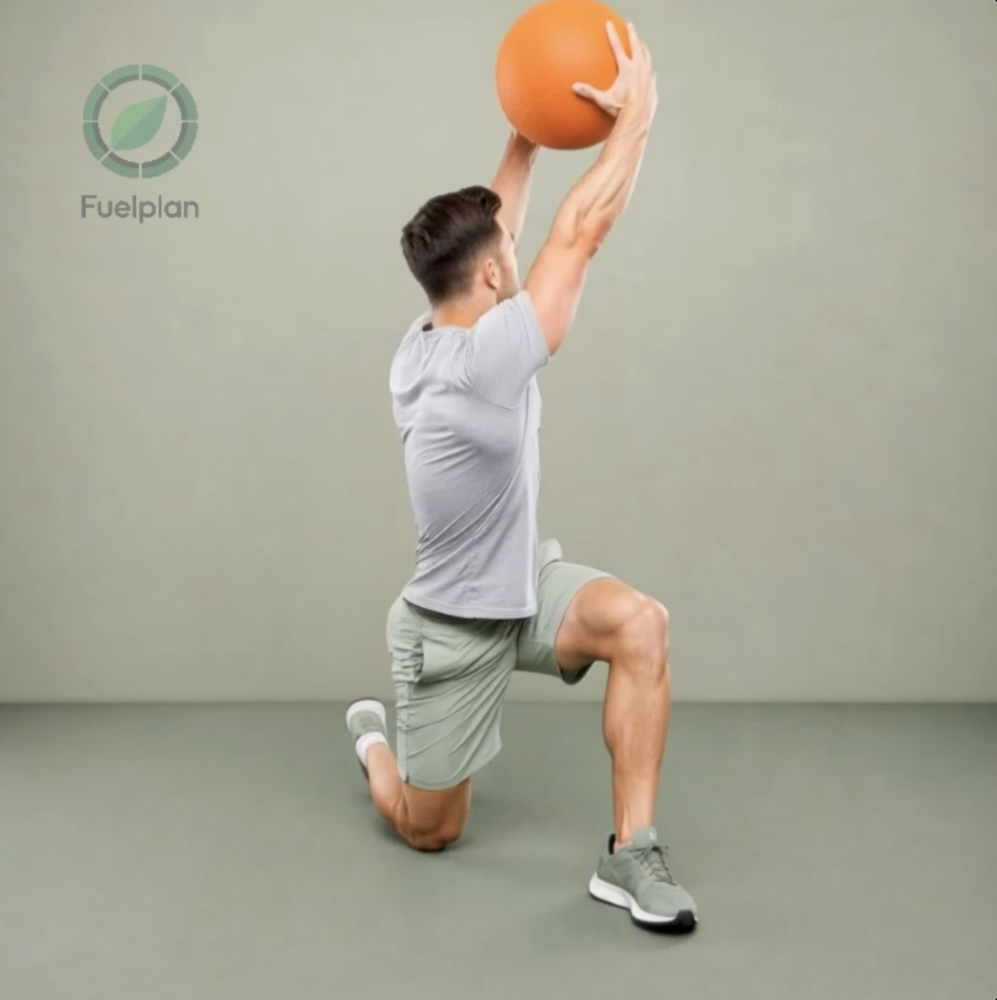 Medicine Ball Half-Kneeling Rotation (Left) demonstration