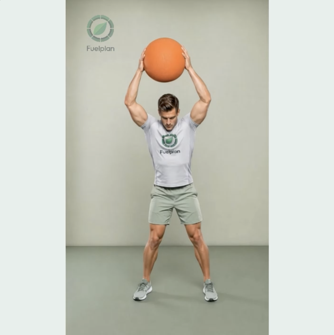 Overhead Ball Slam demonstration