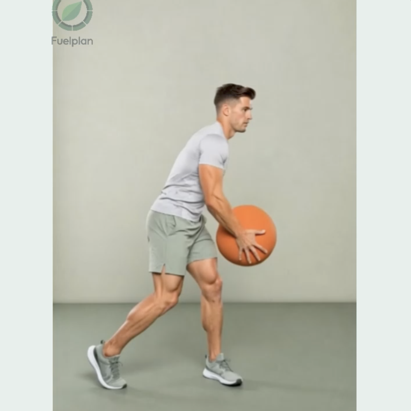 Standing Rotational Slam demonstration