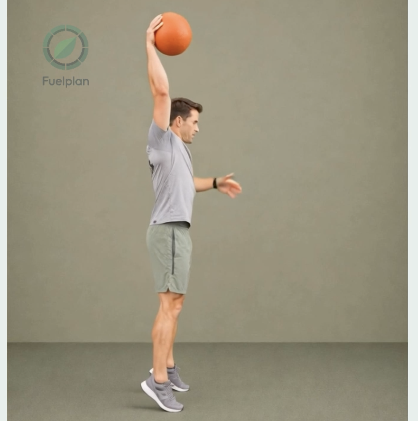 Single Arm Ball Slam (Right) demonstration