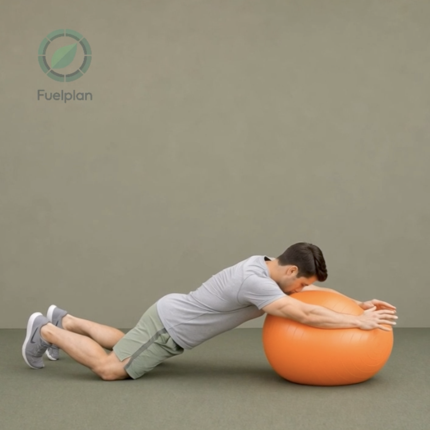 Stability Ball Kneeling Rollout demonstration