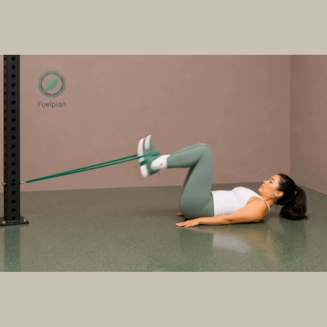 Reverse Crunches (Band) demonstration