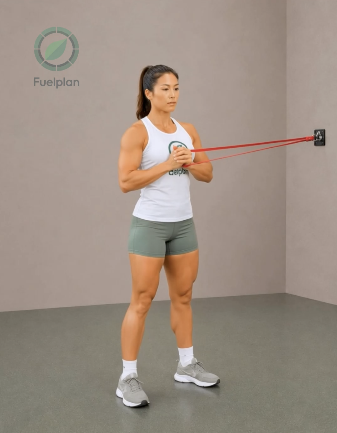 Pallof Press Right demonstration