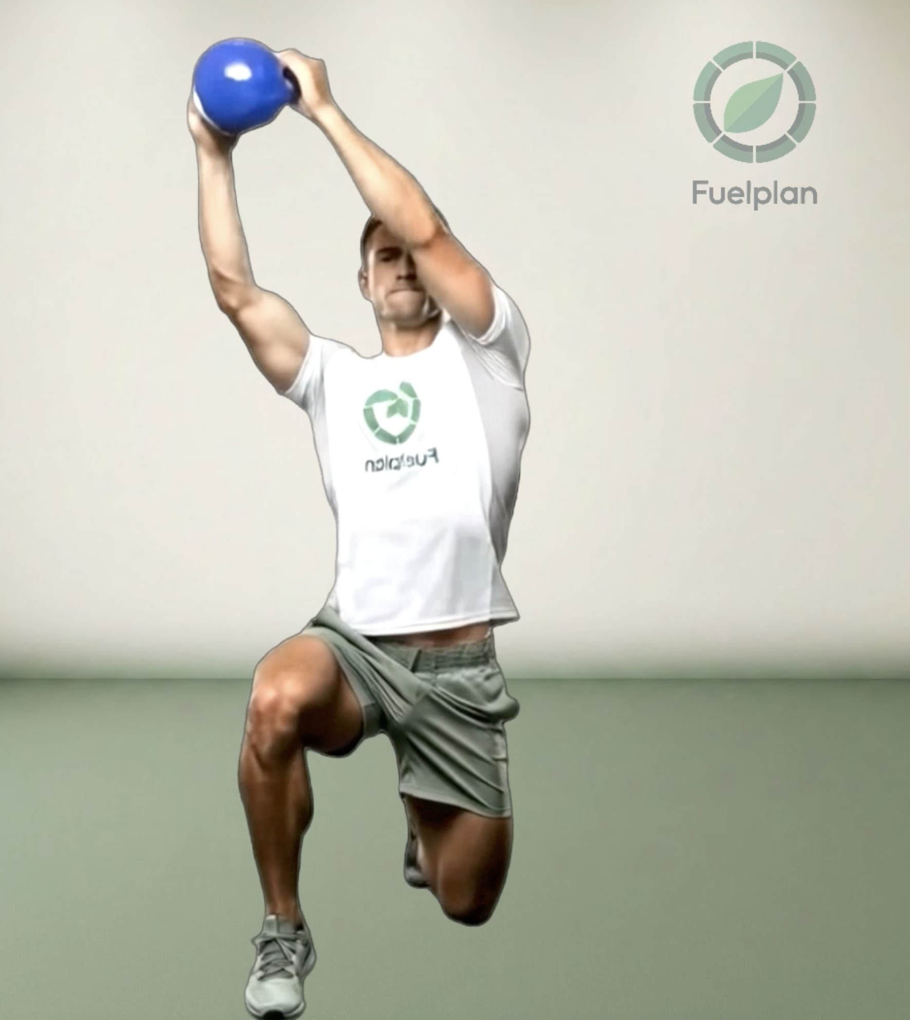 Kettlebell Woodchopper Left demonstration