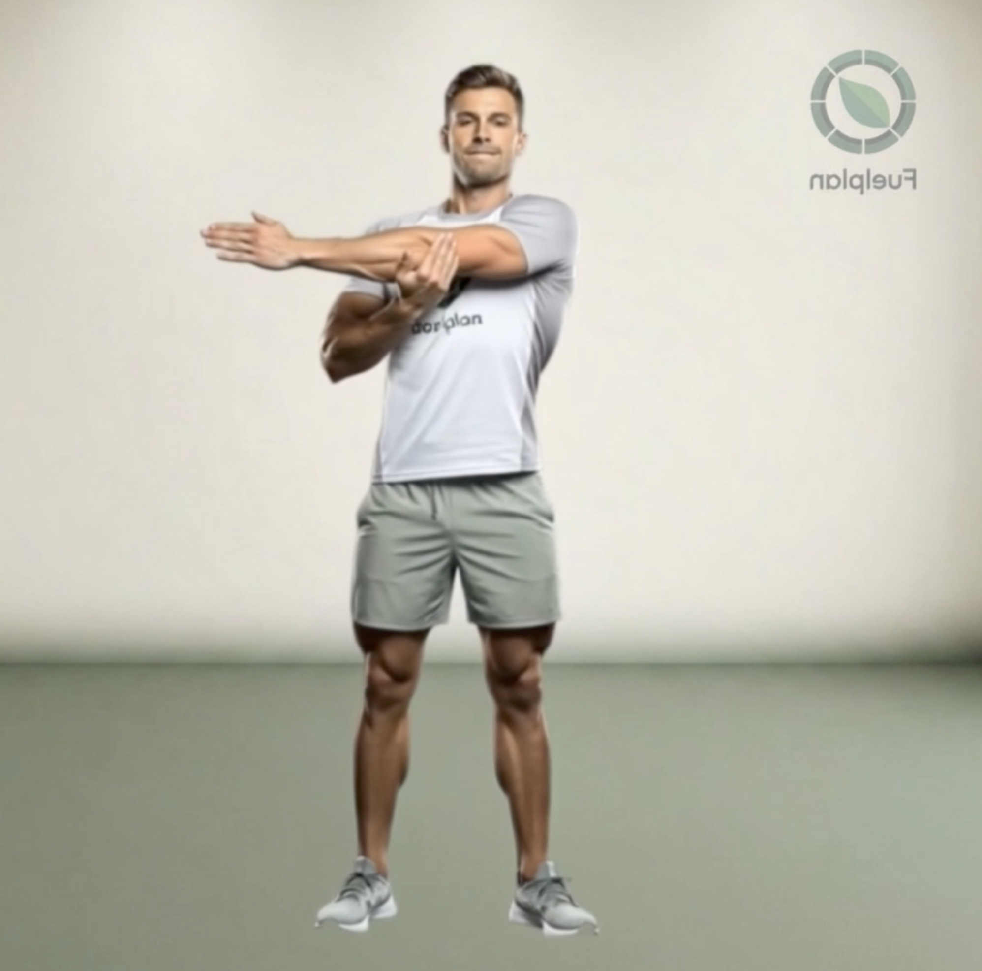 Cross-Body Shoulder Stretch (Left) demonstration