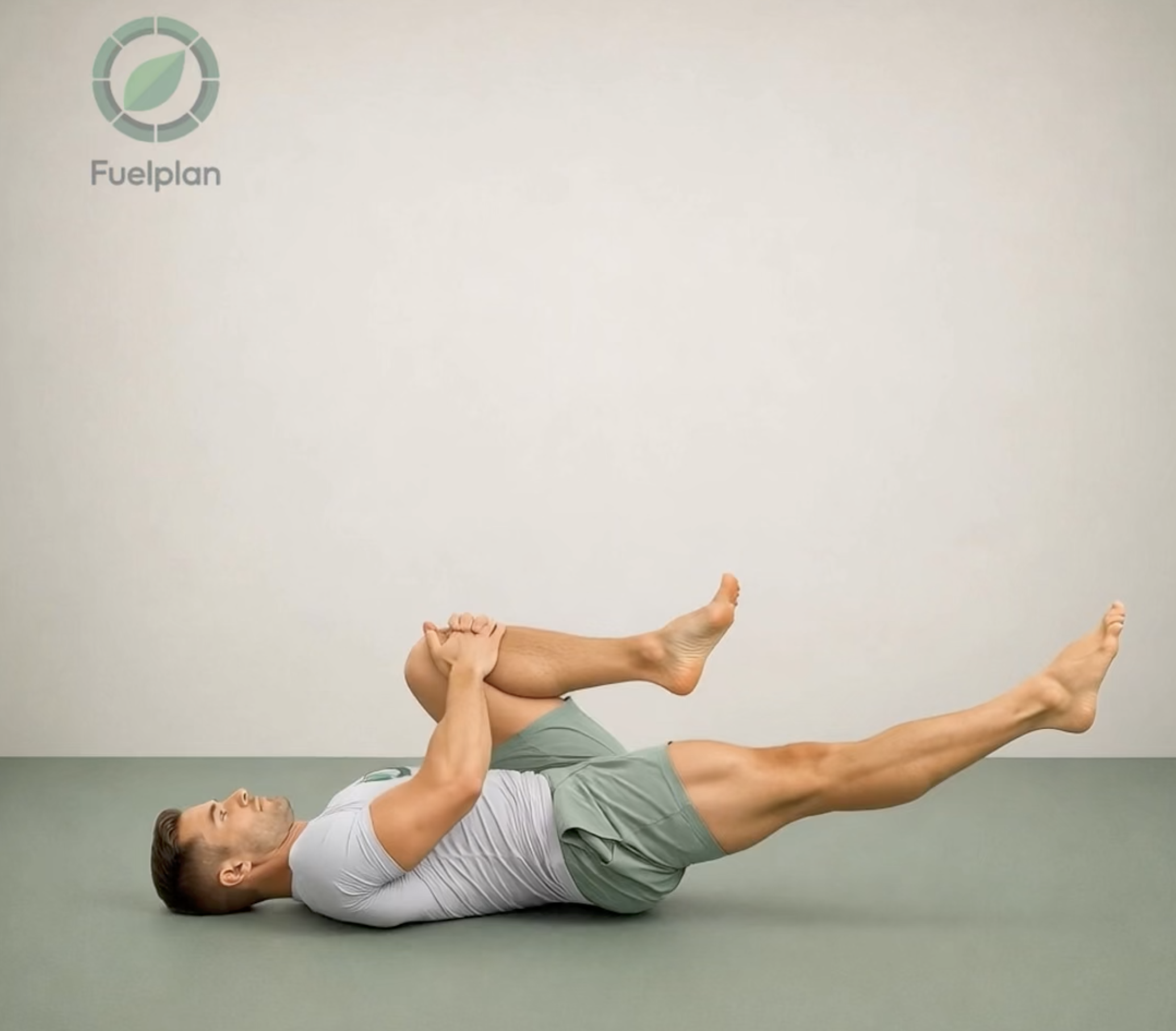 Knees to Chest Stretch demonstration