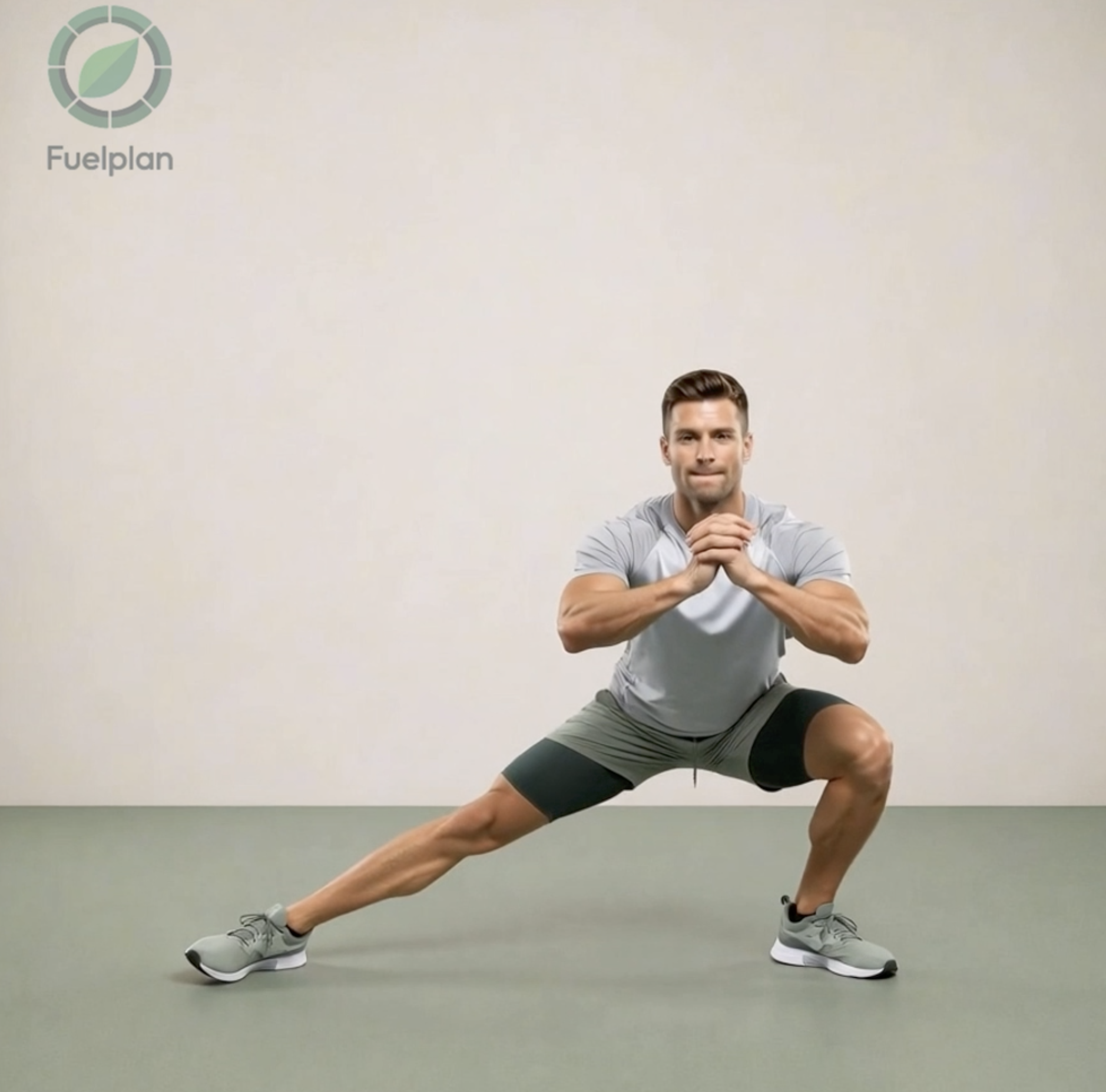 Lunge with Leg Roll demonstration