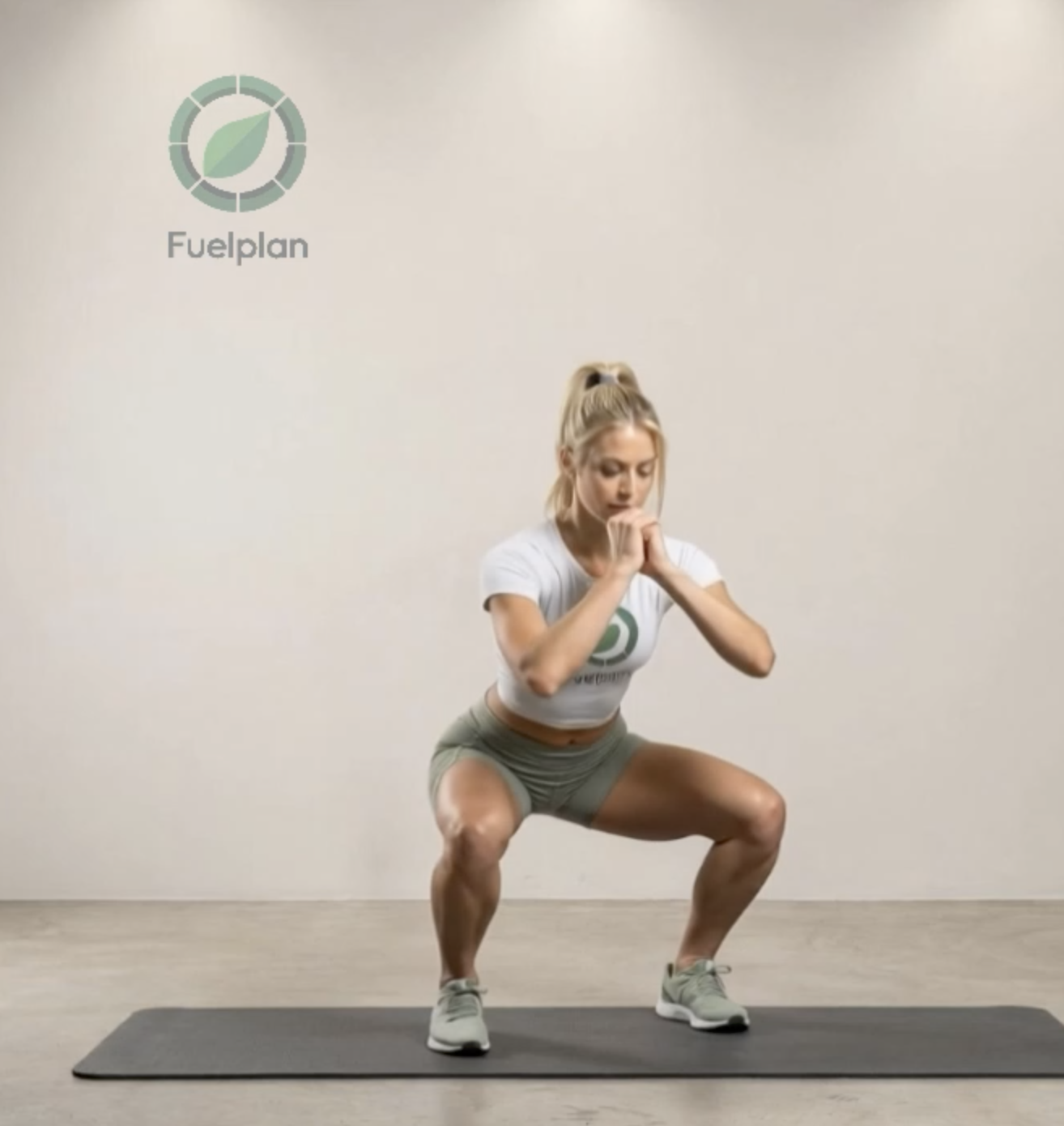 Squat + Hamstring Stretch demonstration