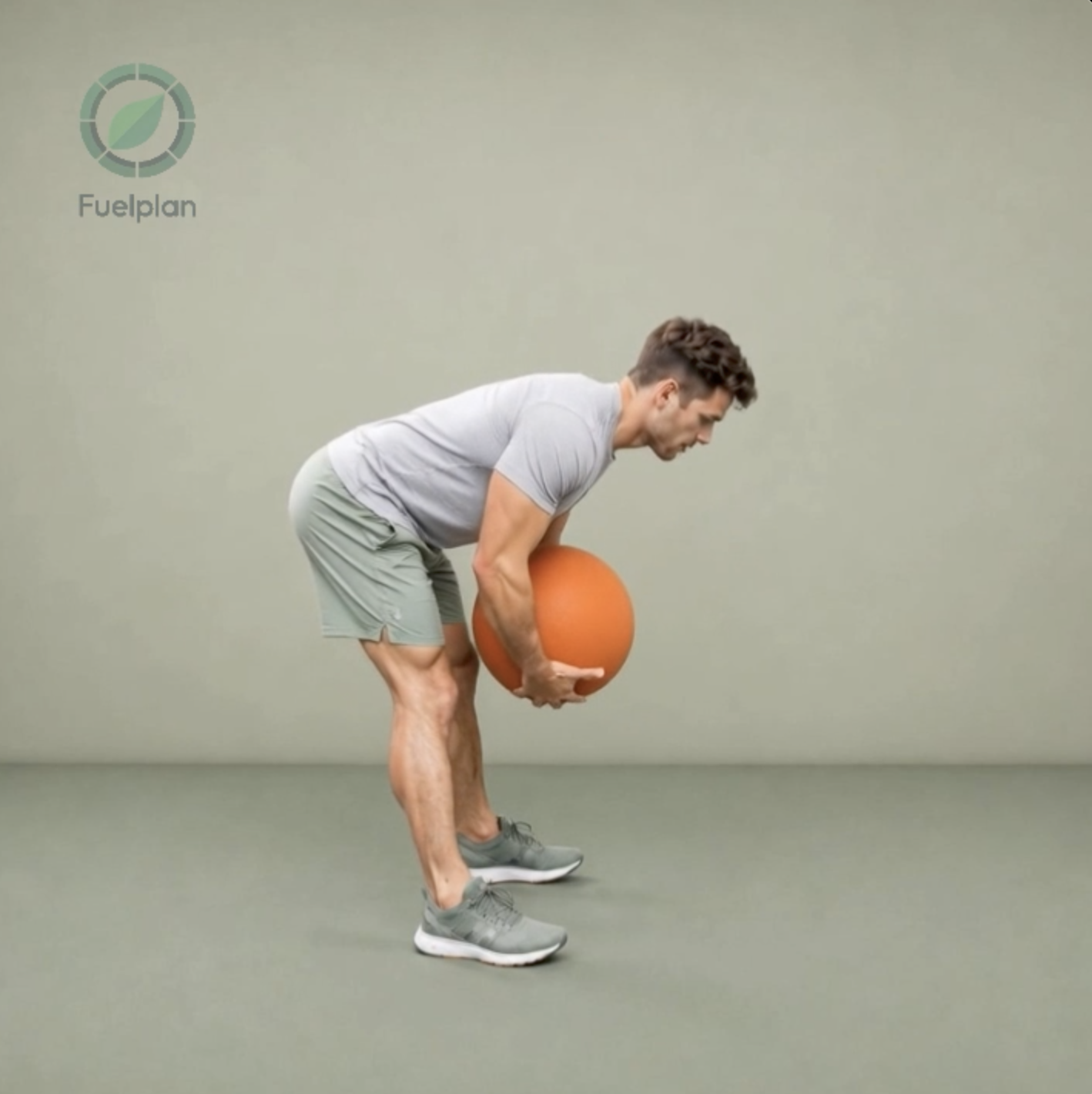 Medicine Ball Good Morning demonstration