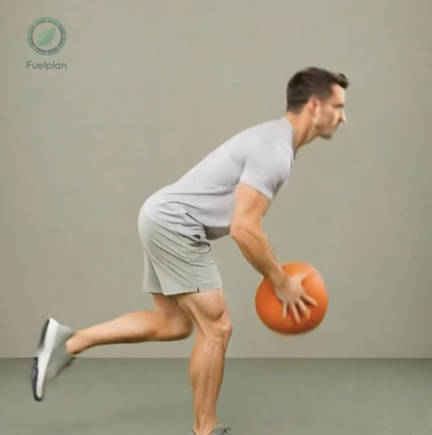 Medicine Ball Single-Leg RDL (Left) demonstration