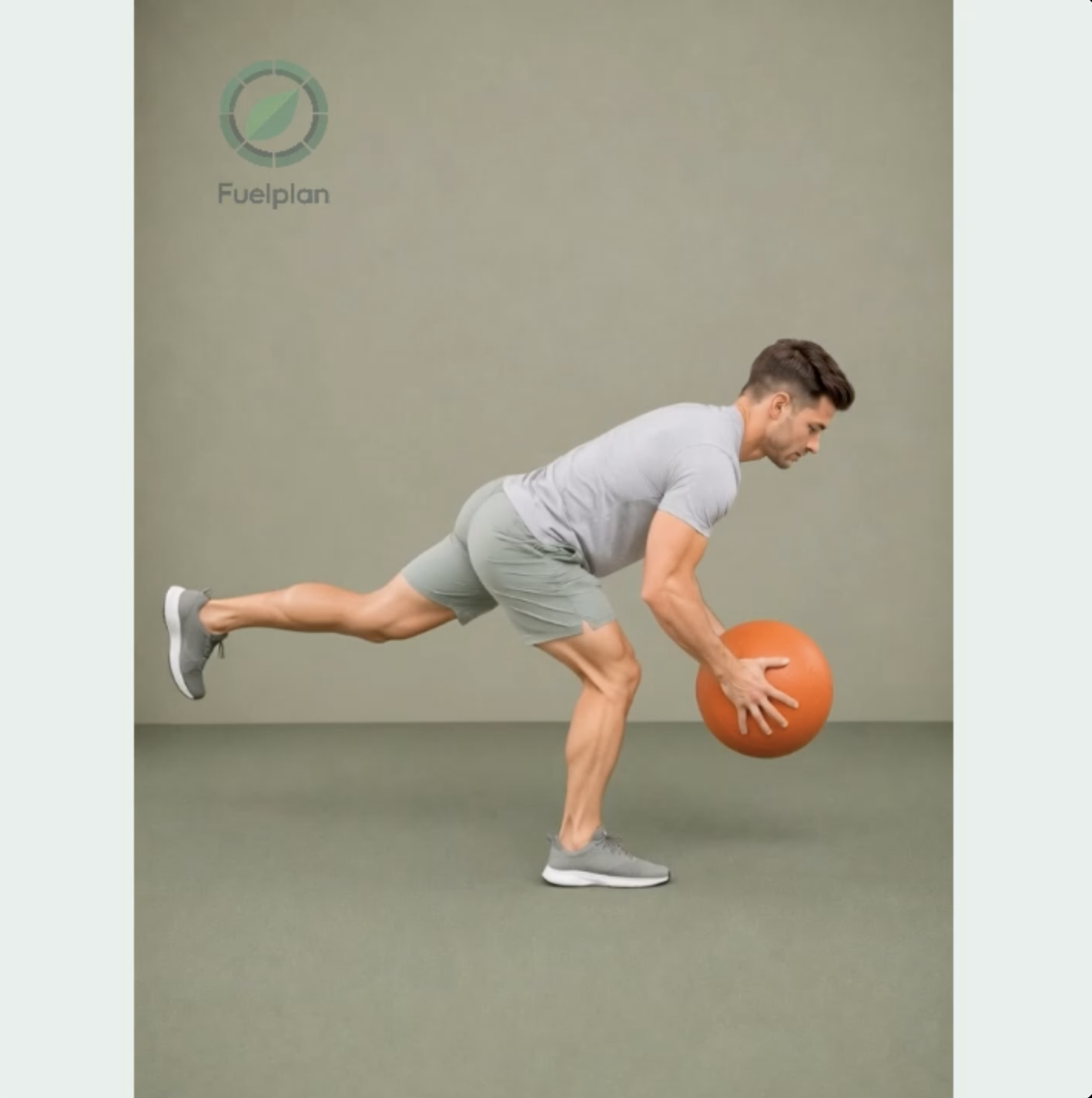 Medicine Ball Single-Leg RDL Slam (Left) demonstration