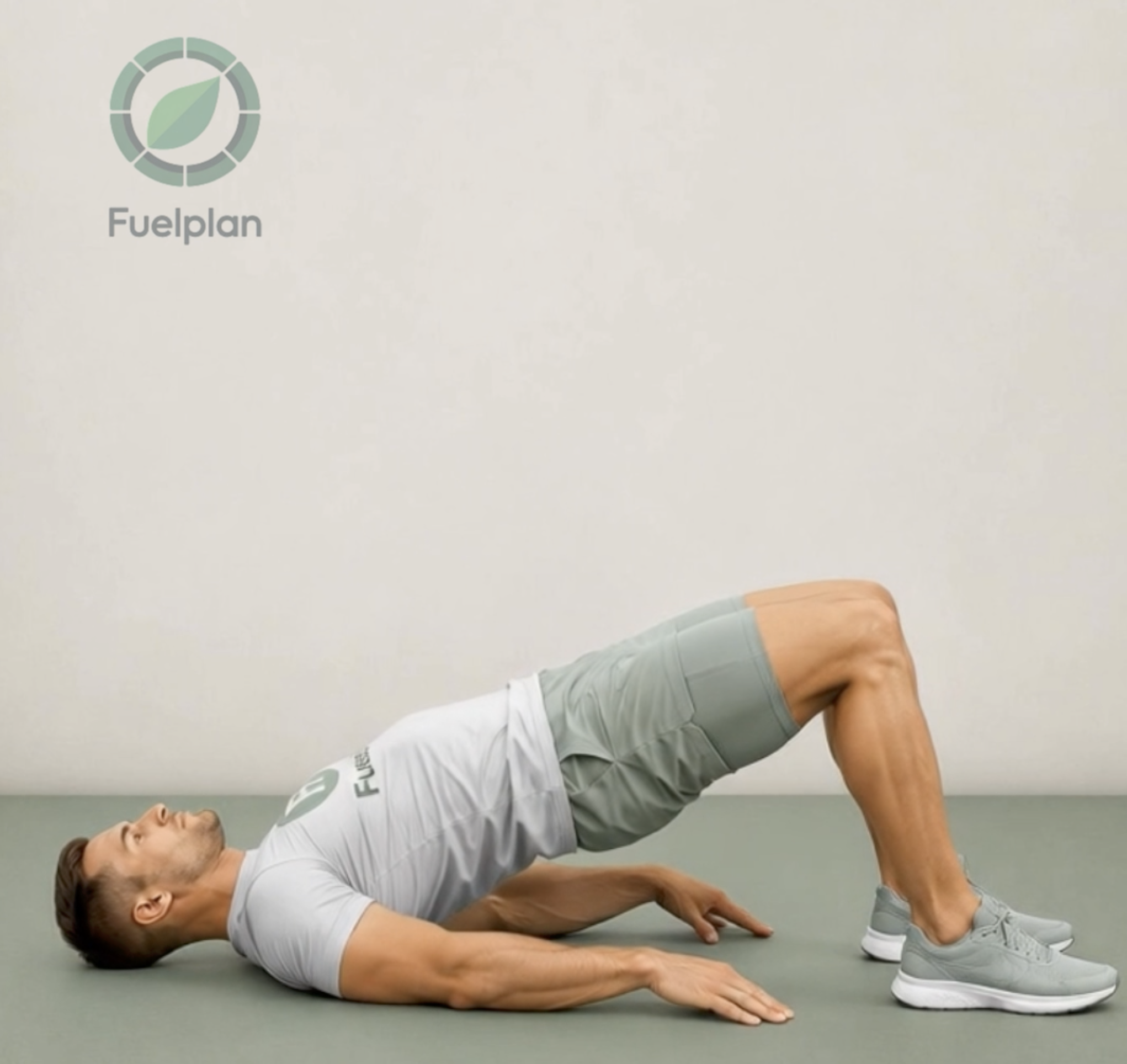 Glute Bridge Hold demonstration