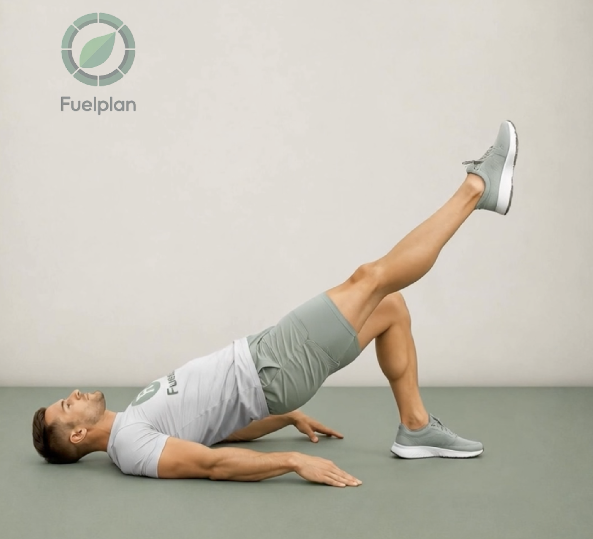 Glute Bridge March demonstration
