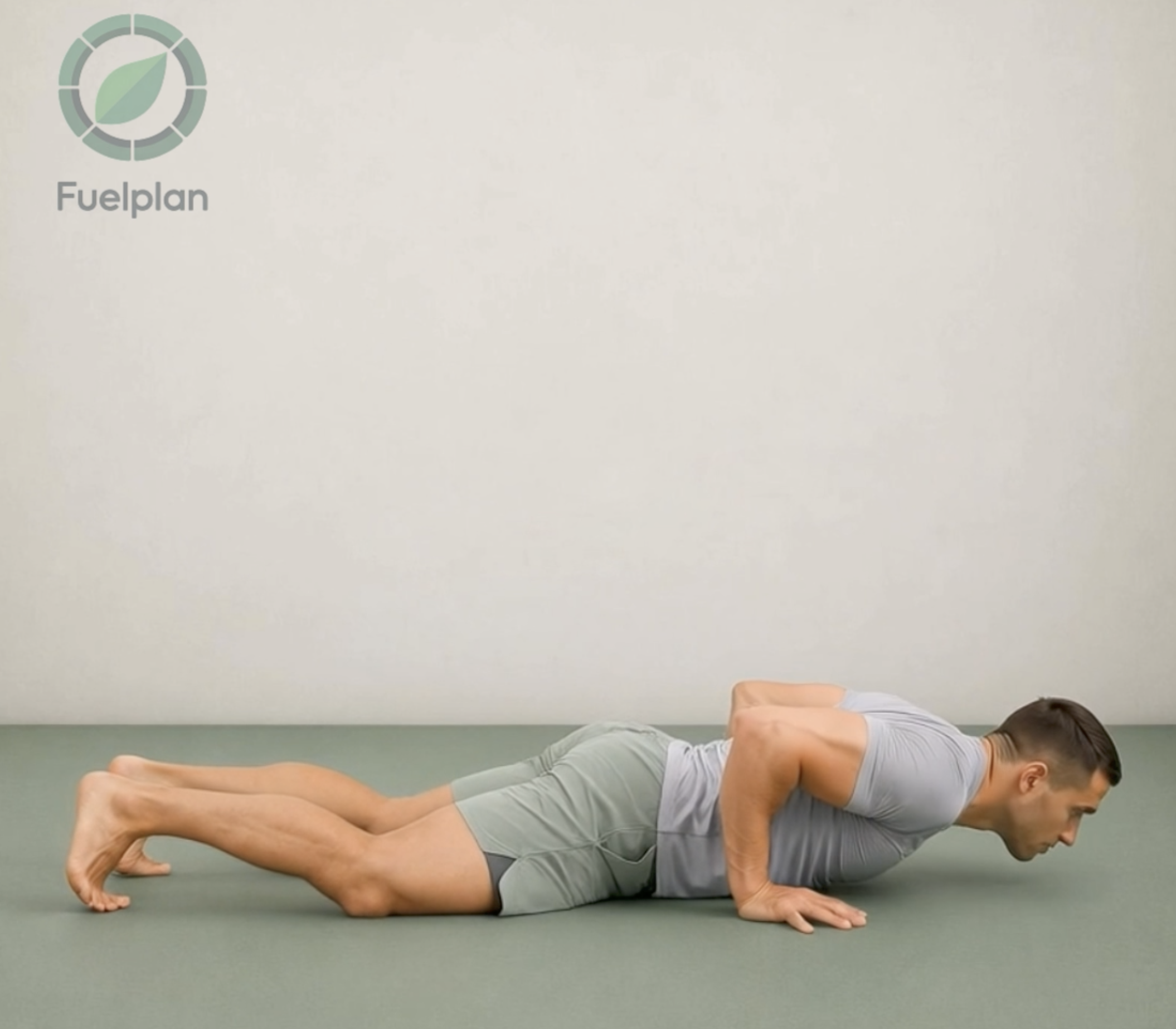 Kneeling Pseudo Planche Push-Up demonstration