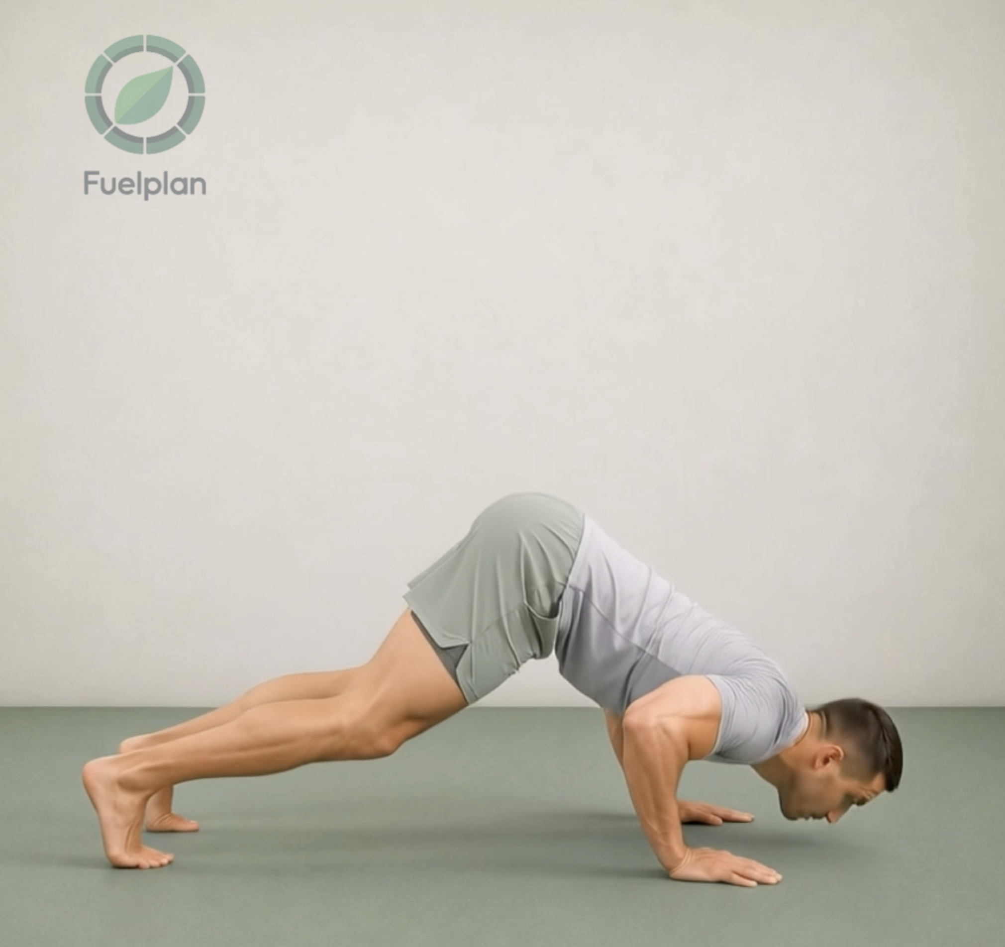 Pike Push-Up demonstration
