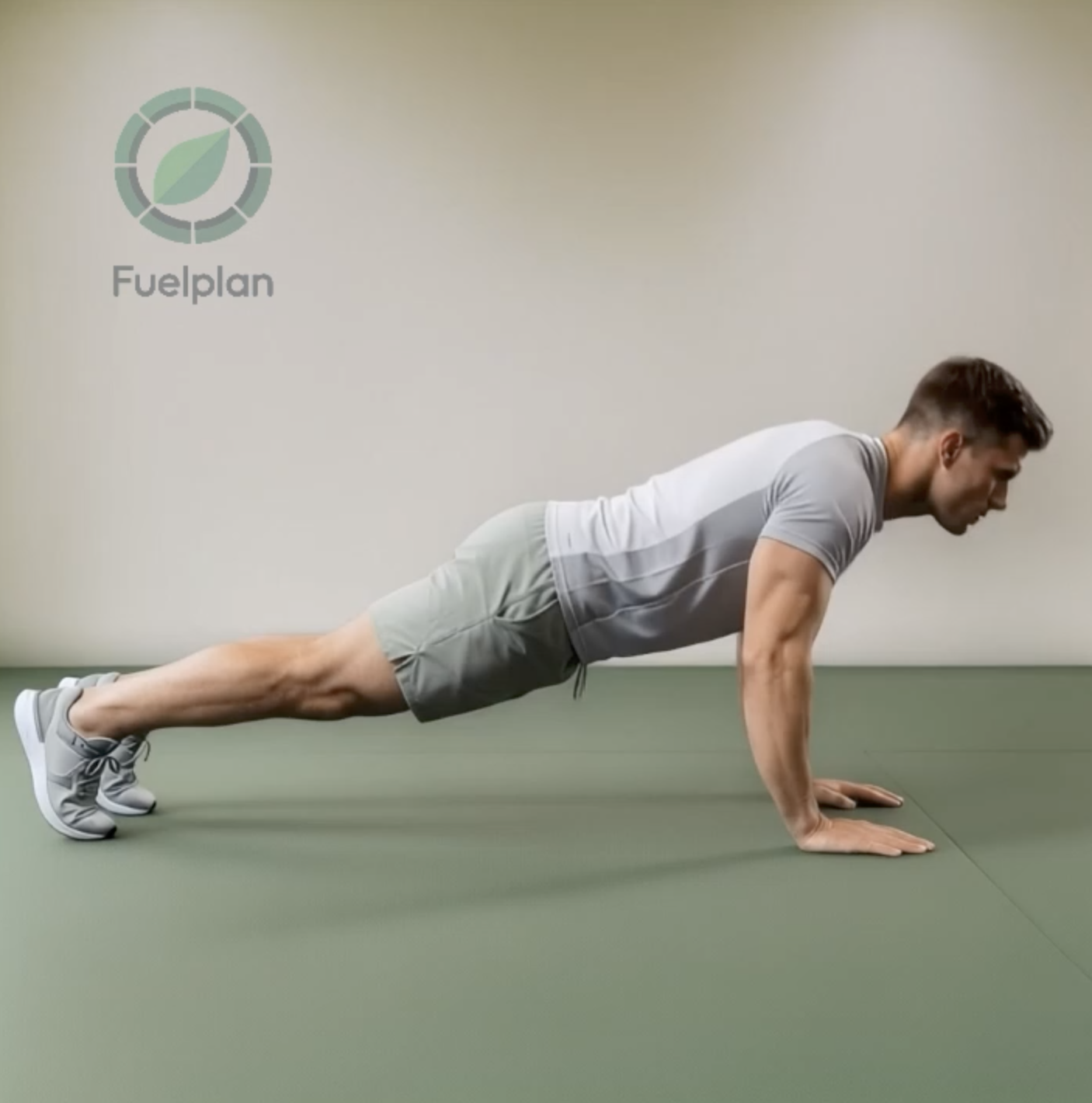 Standard Push Up demonstration
