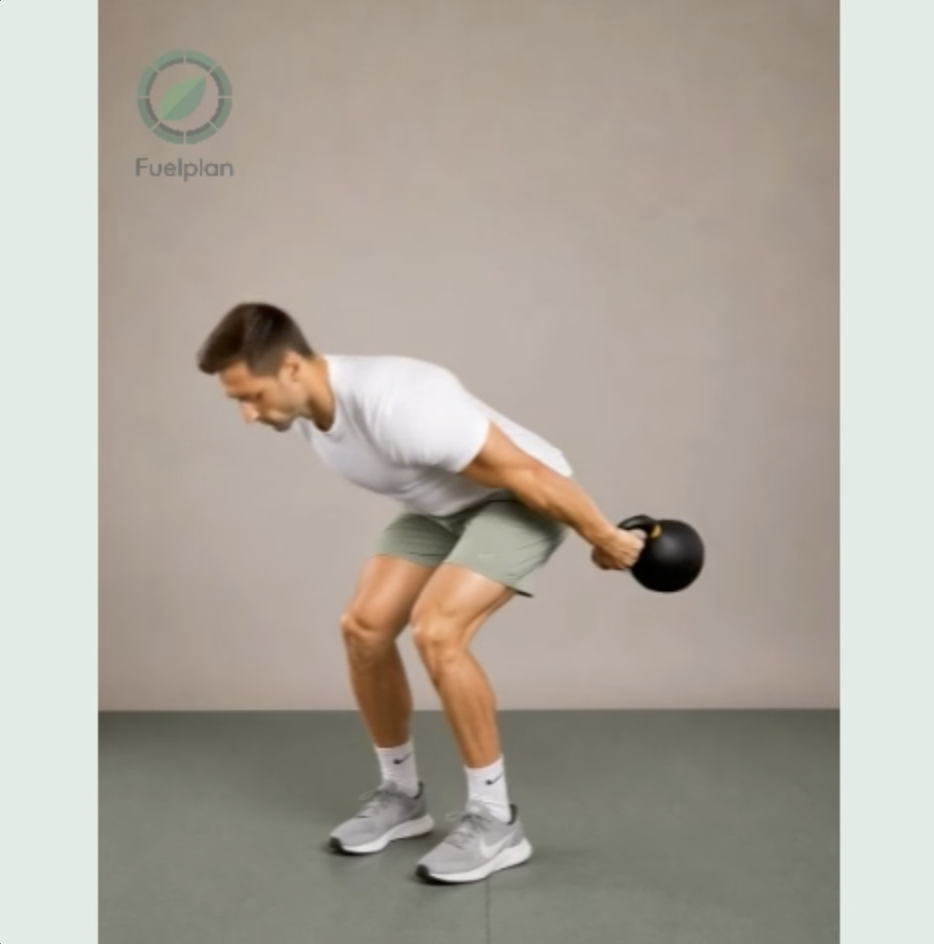 Double Lunge and Press demonstration
