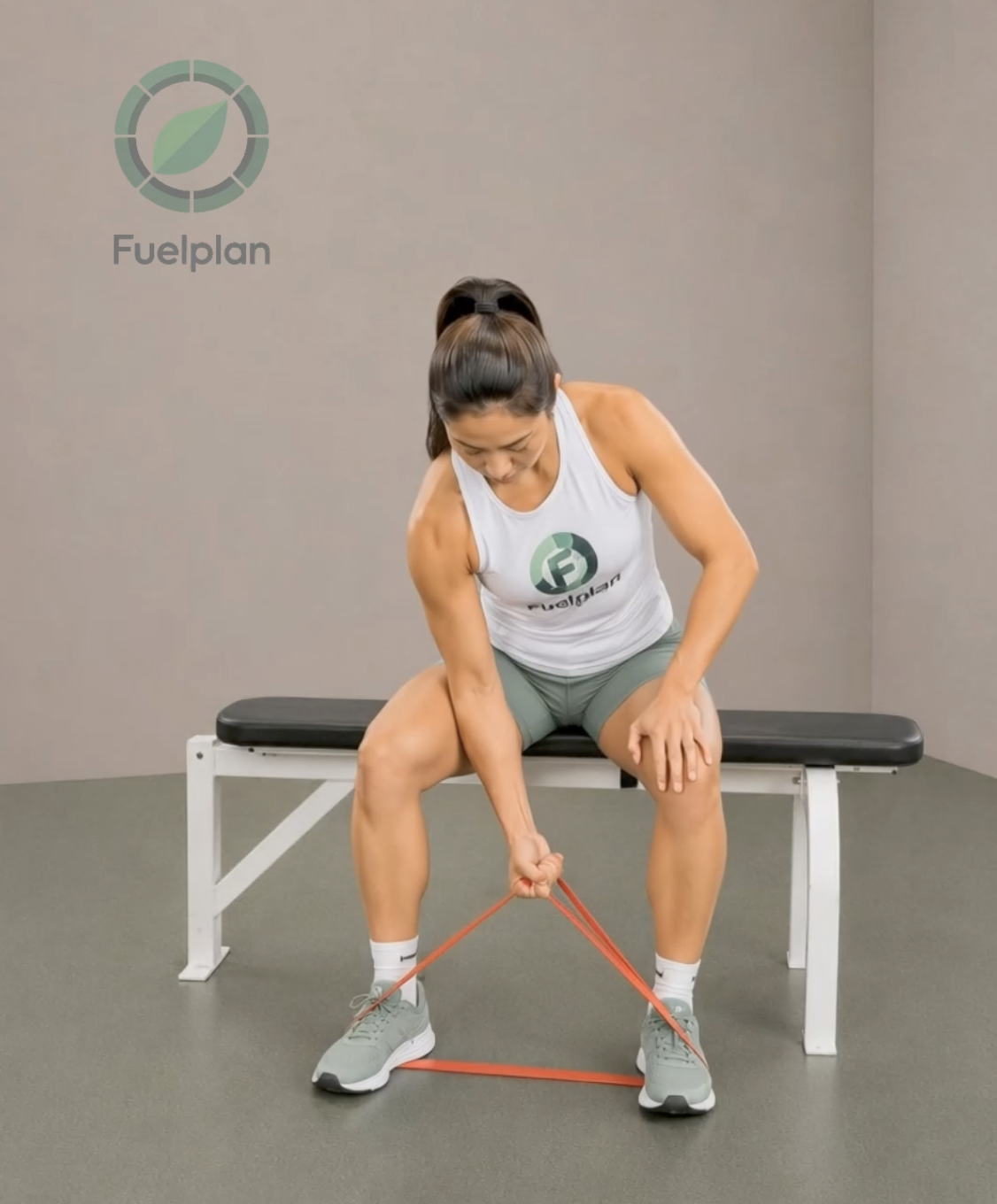 Banded Concentration Curls Right demonstration