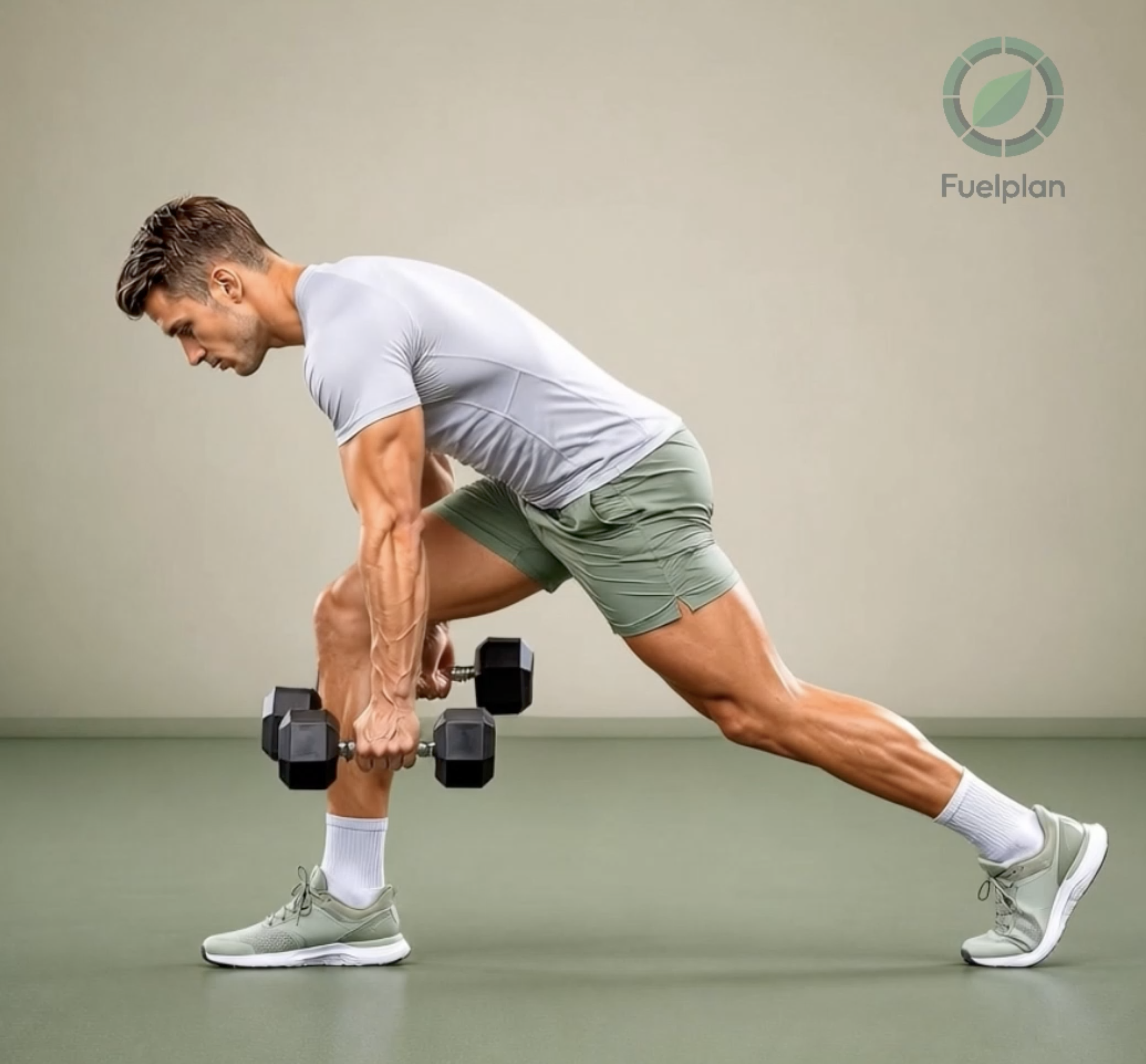 Split Stance Bent Over Row Right demonstration