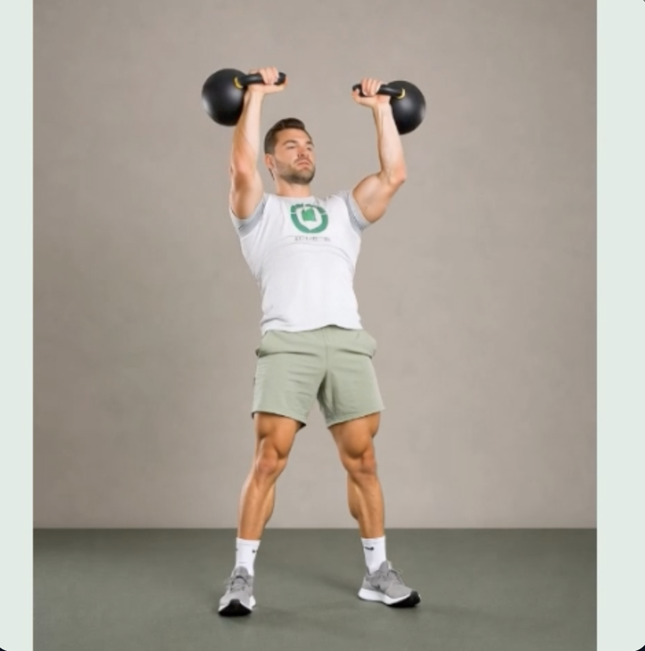 Double Half Snatch demonstration