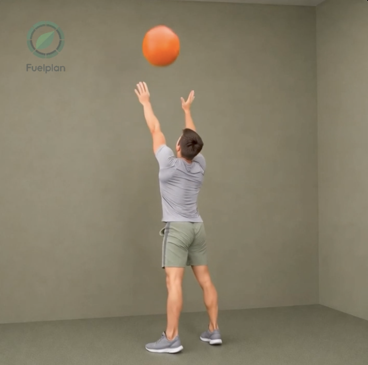Medicine Ball Wall Ball Shot demonstration