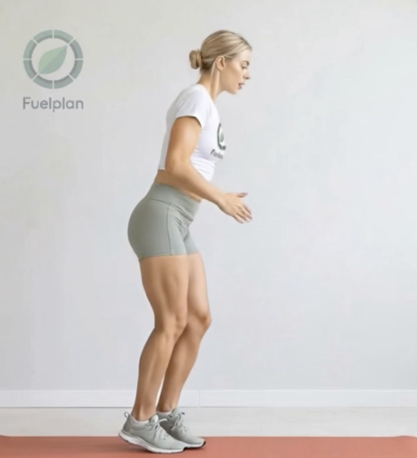 Burpee + Lunge Jumps demonstration