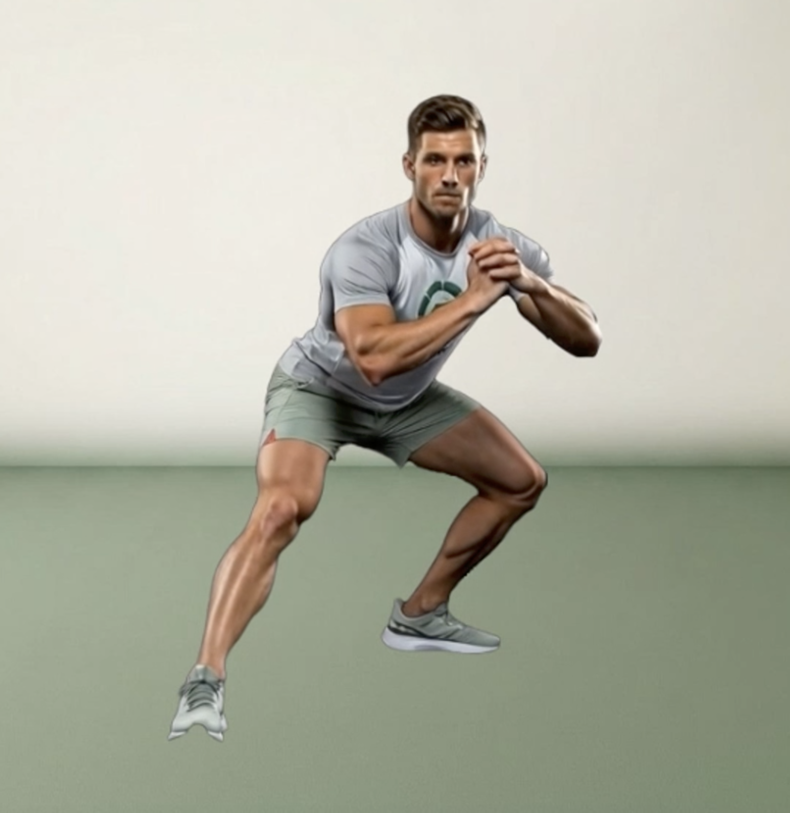 5 O'Clock Lunge (Left) demonstration