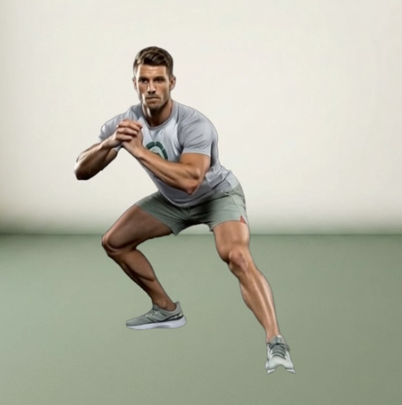 5 O'Clock Lunge (Right) demonstration