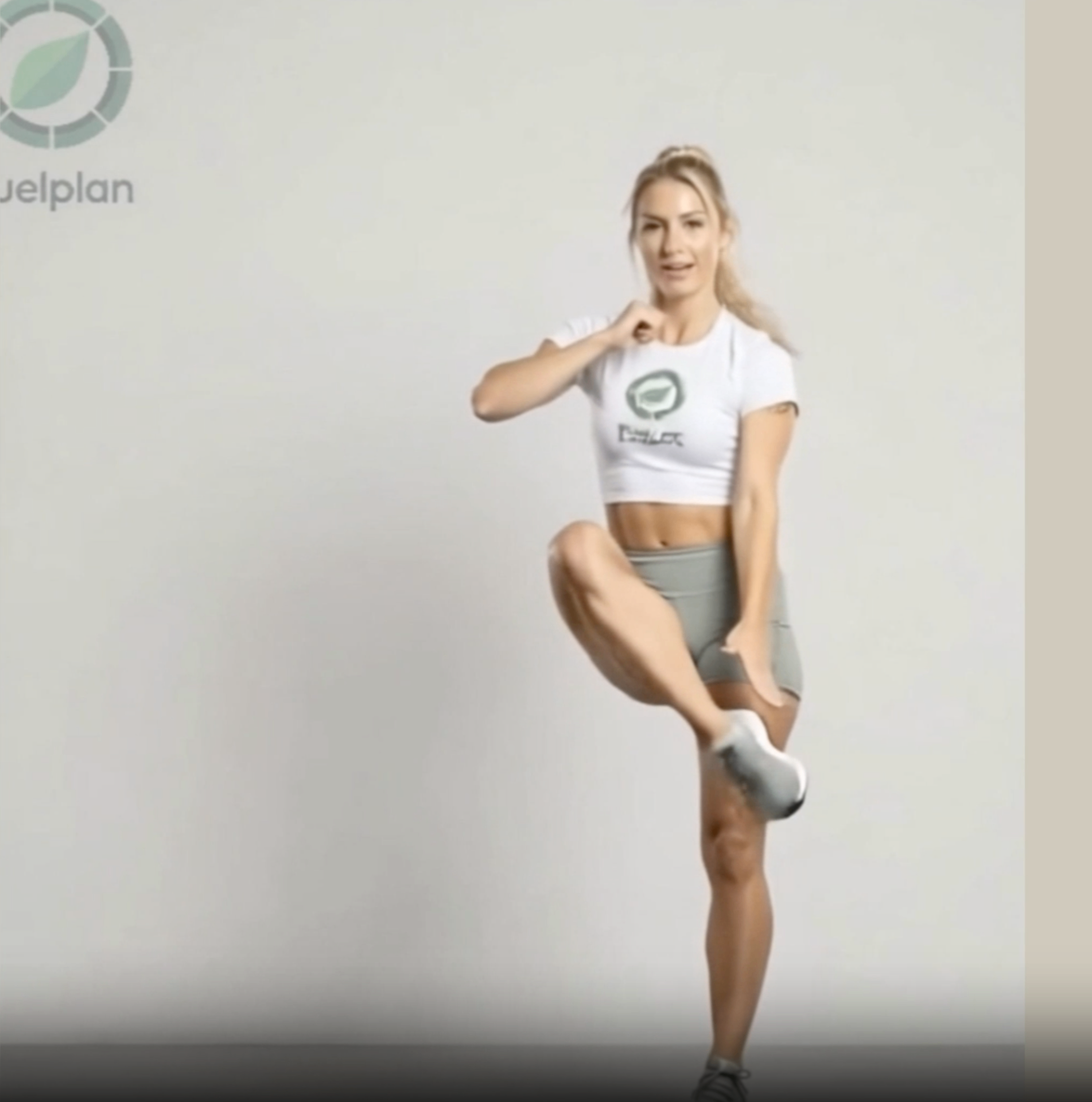 Jump Heel Tap demonstration