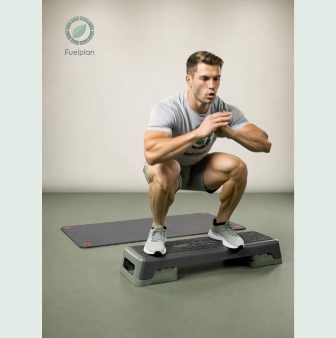 Kneeling Jump Squat Combo demonstration