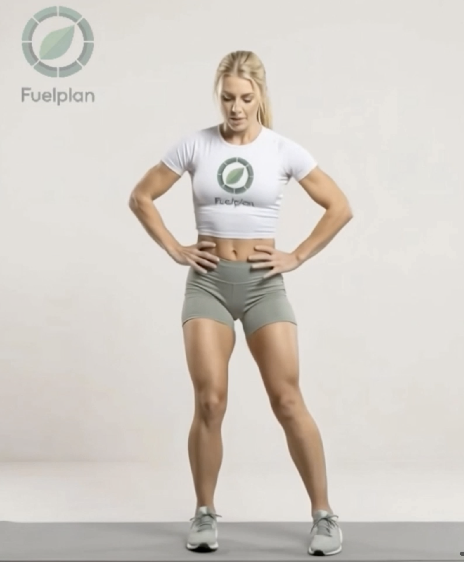Curtsy + Lunge Squat Left demonstration
