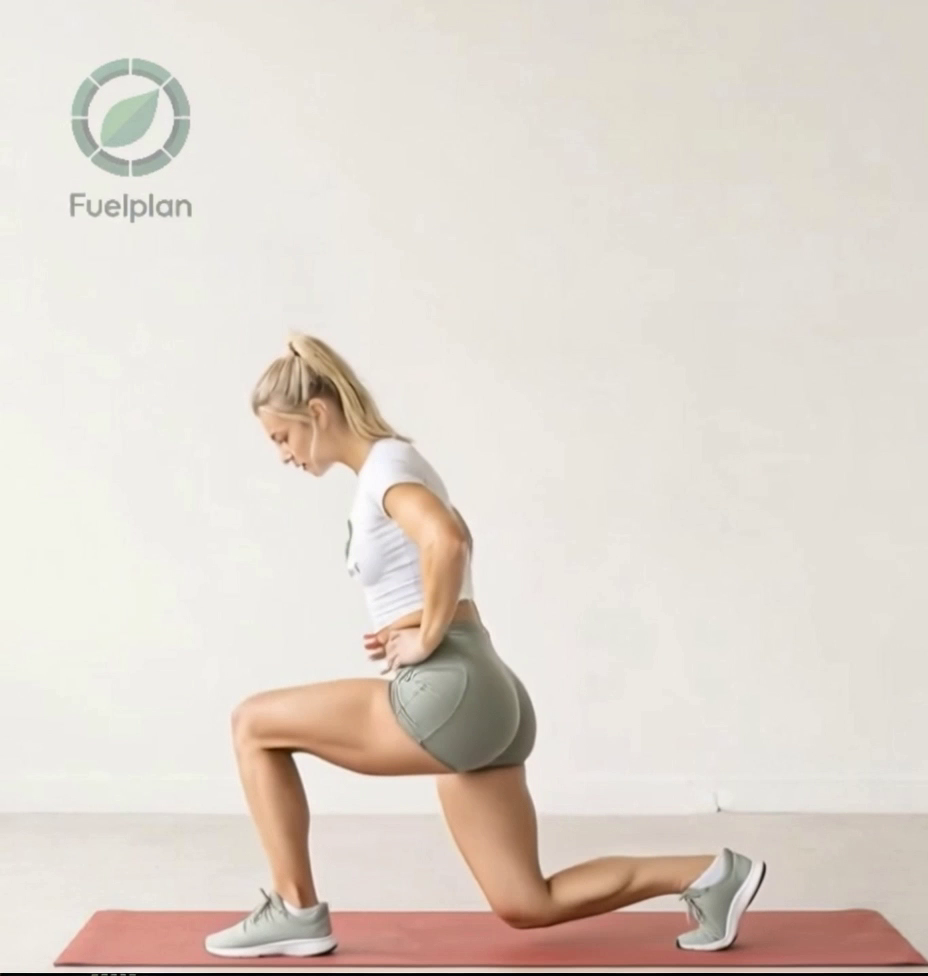 Reverse Lunges demonstration