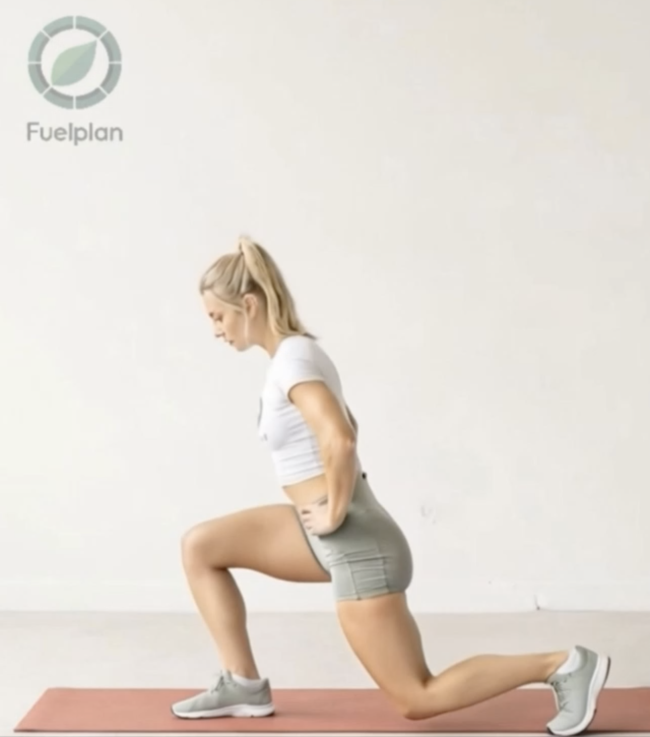 Lunge Jump + Double Hop demonstration
