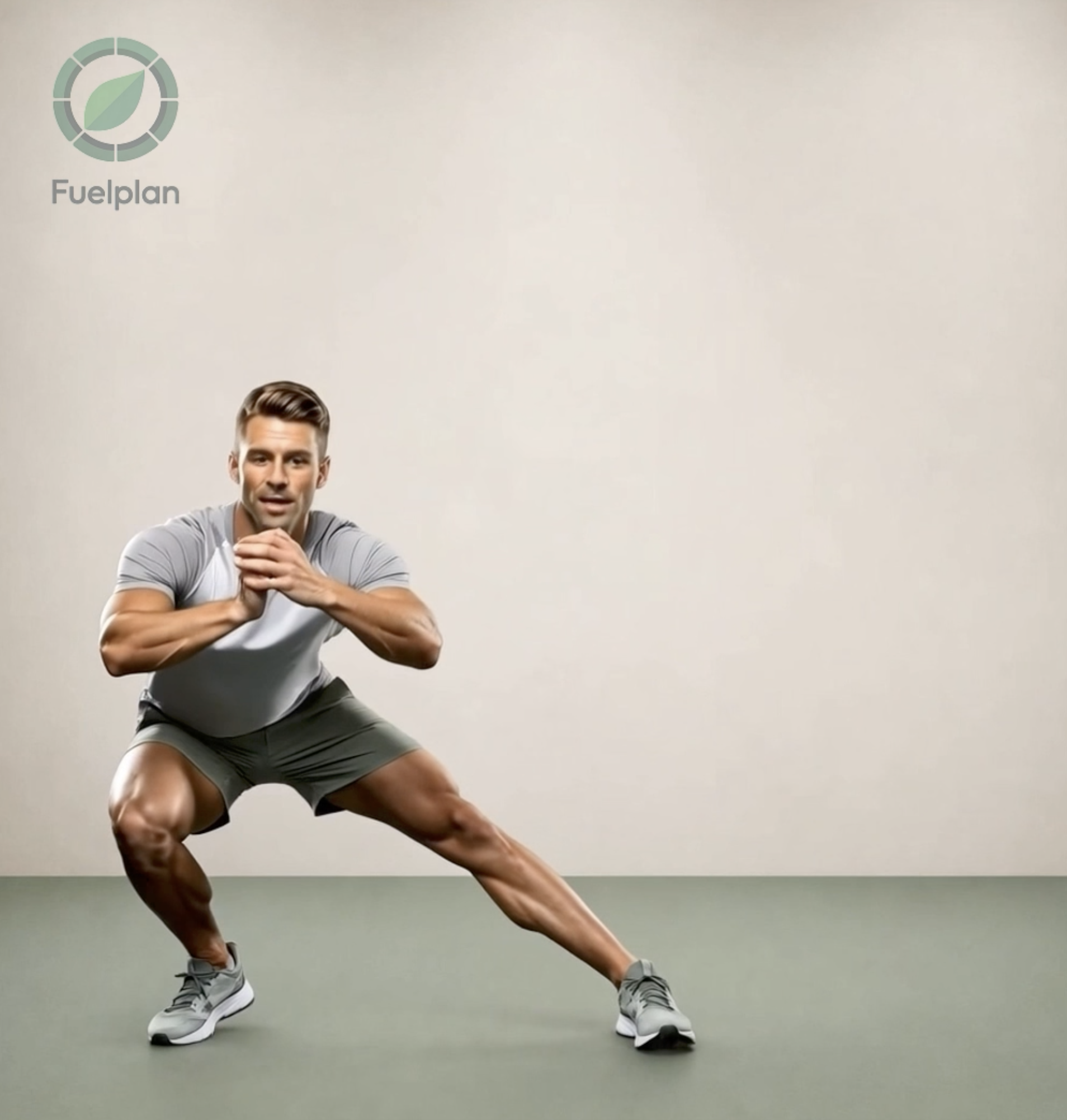 Side Lunge (Right) demonstration