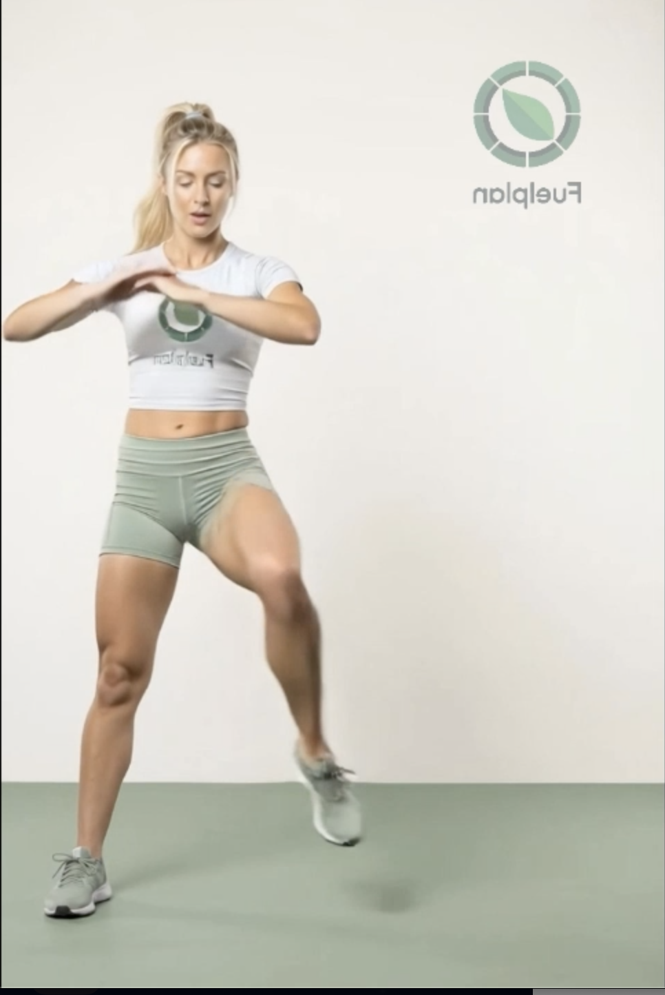 Side Squat + Knee Tap demonstration