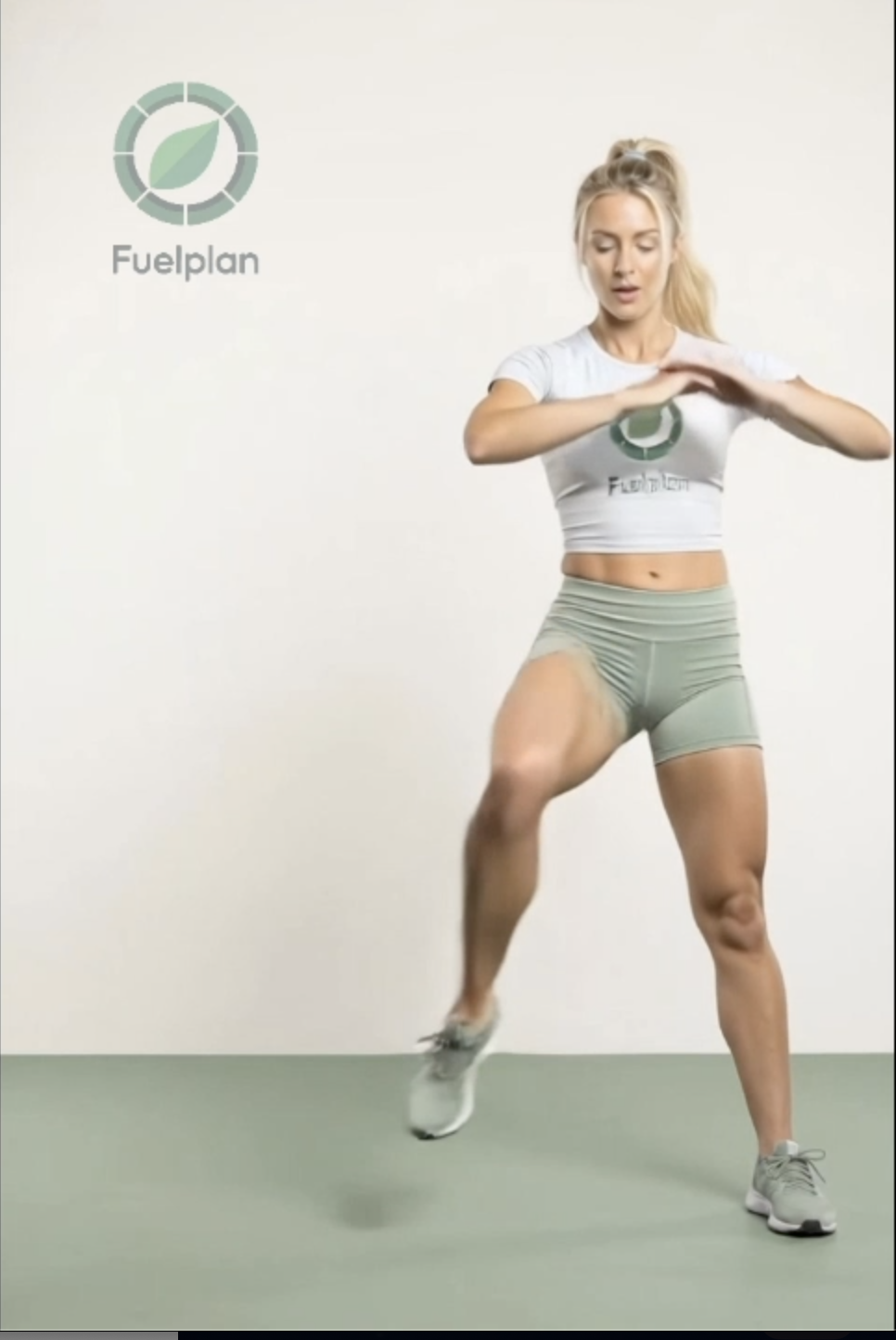 Side Squat + Knee Tap demonstration