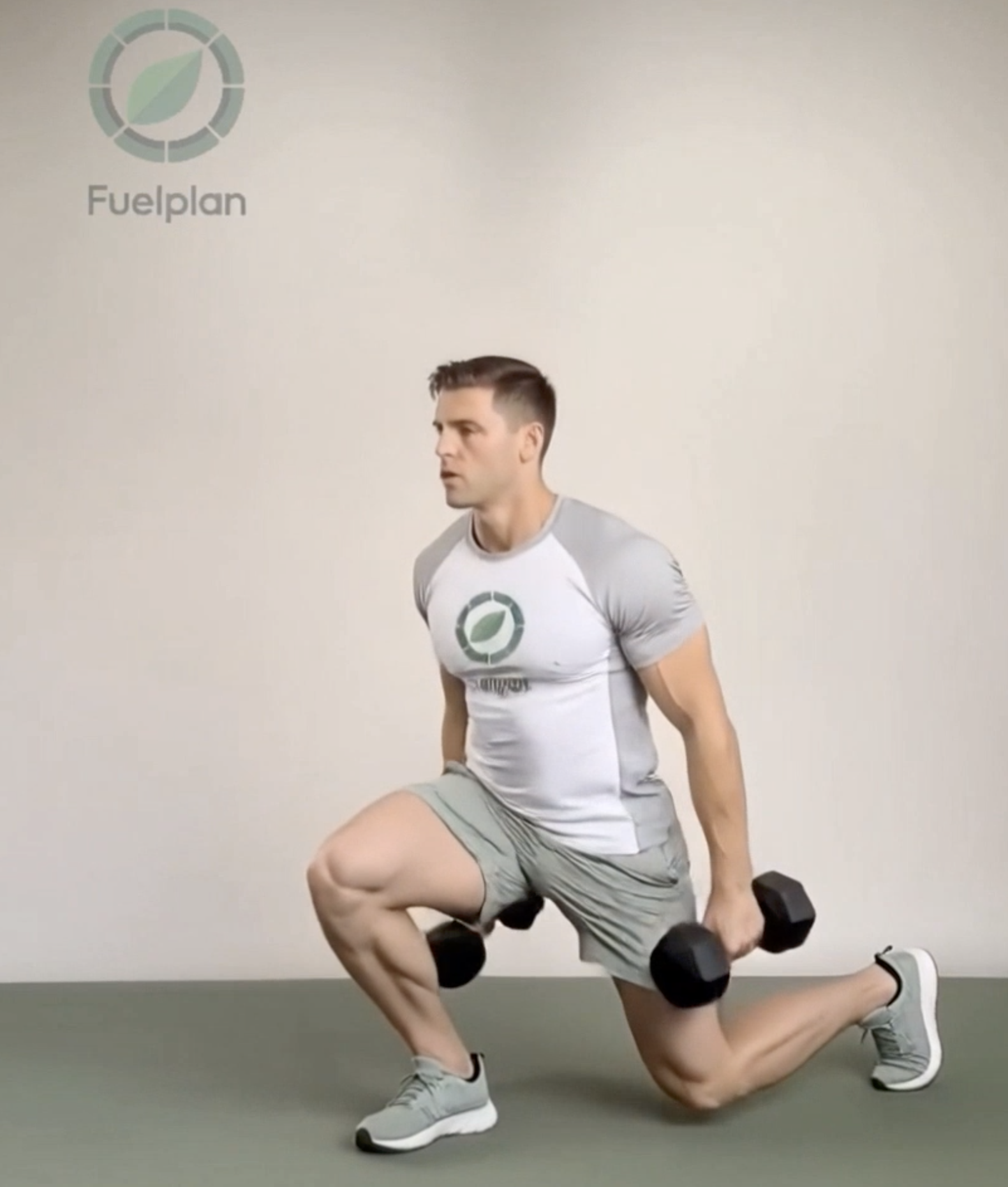 Alternating Lunge Raise demonstration