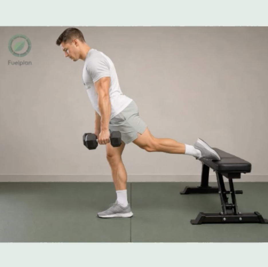 Bulgarian Split Squat demonstration
