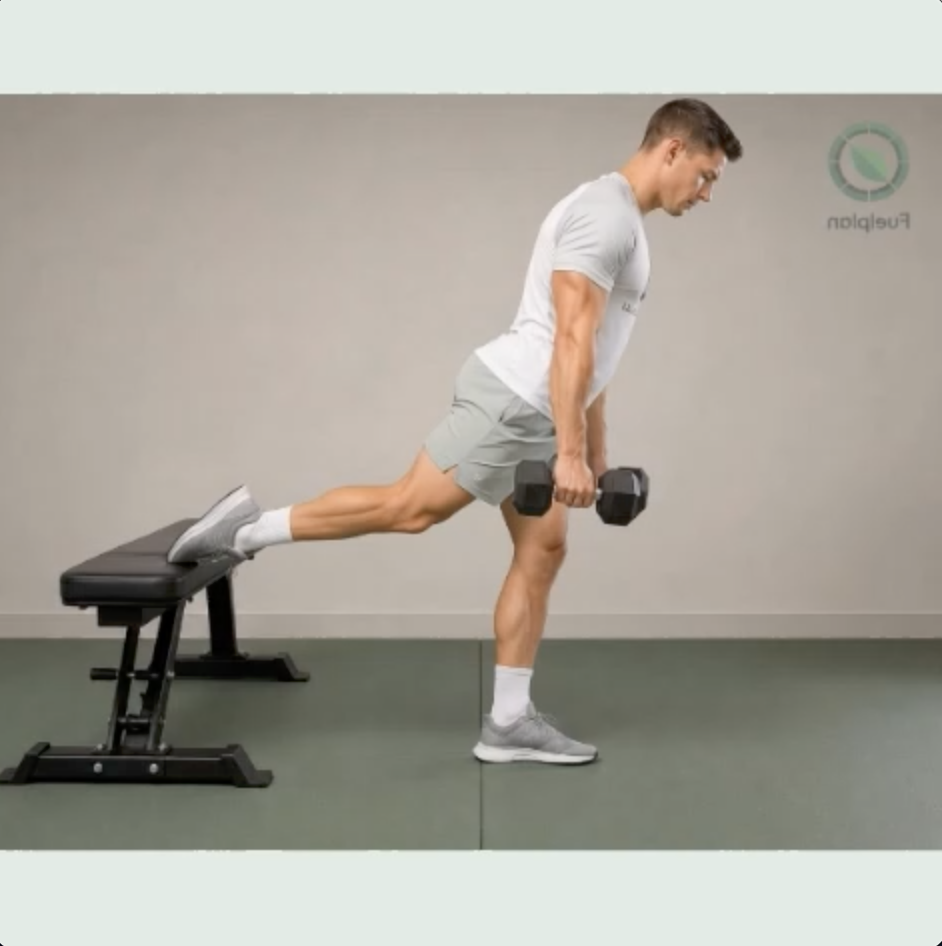 Bulgarian Split Squat demonstration