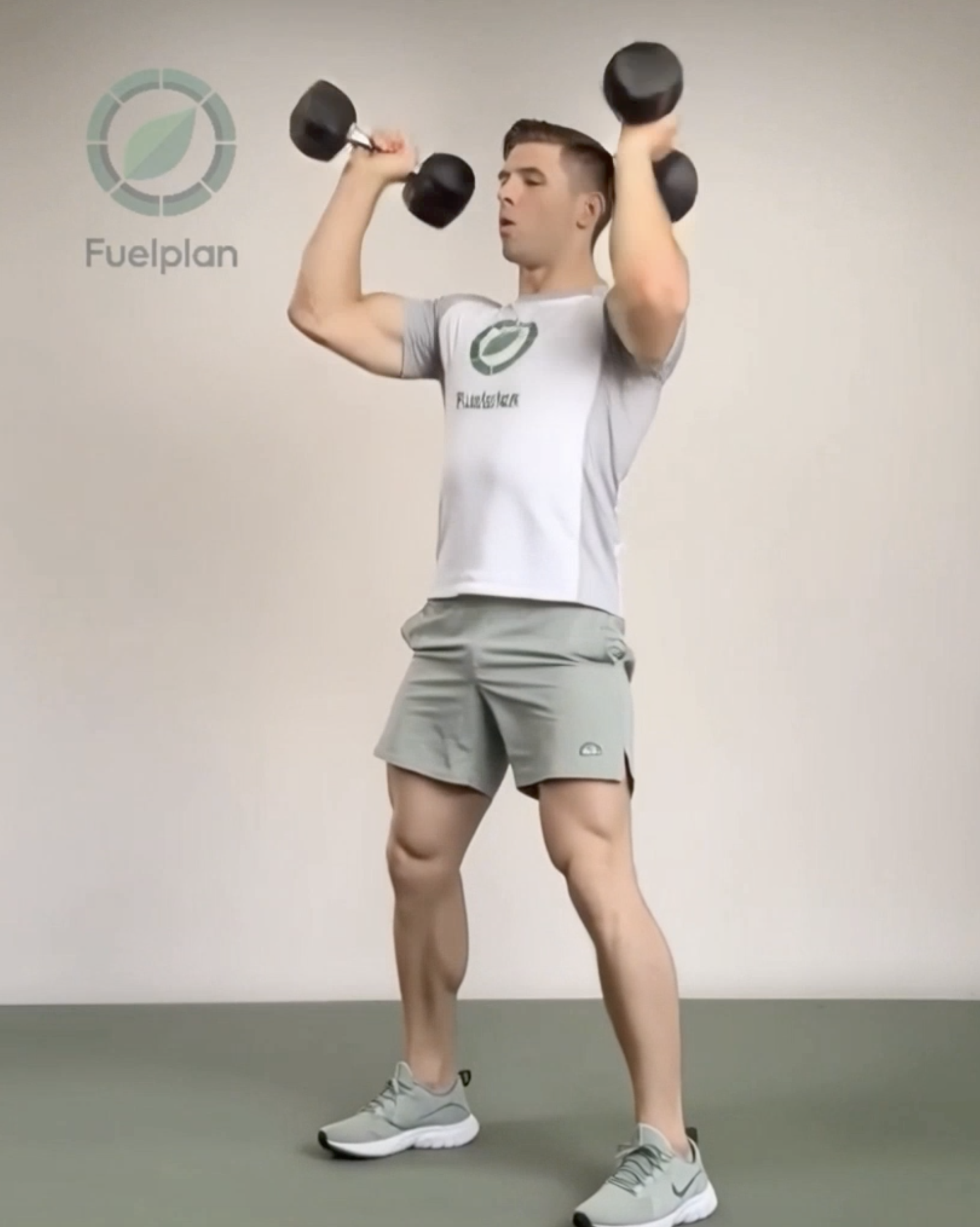Squat Clean Press demonstration