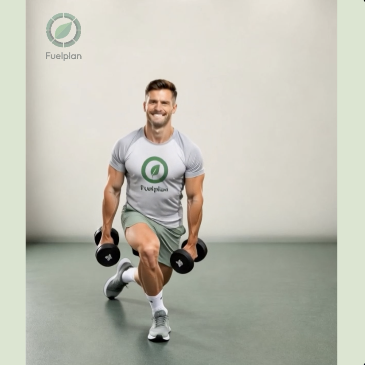 Curtsy Lunge + Upright Row demonstration