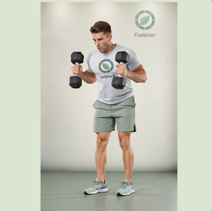 Squat to Overhead Raise demonstration